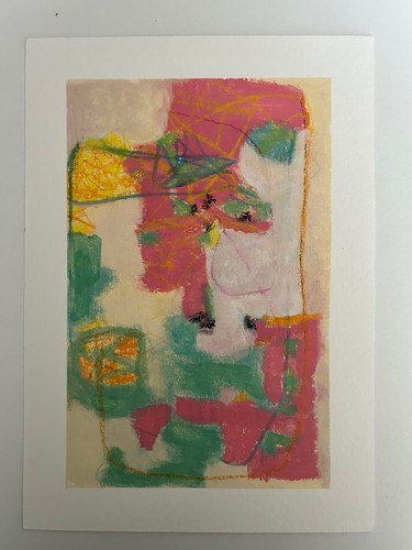 Bright contemporary gouache - bright,