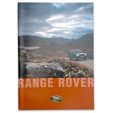 1995 Land Rover Range Rover P38A » Sales Brochure » UK EN » Part No: RR52/95