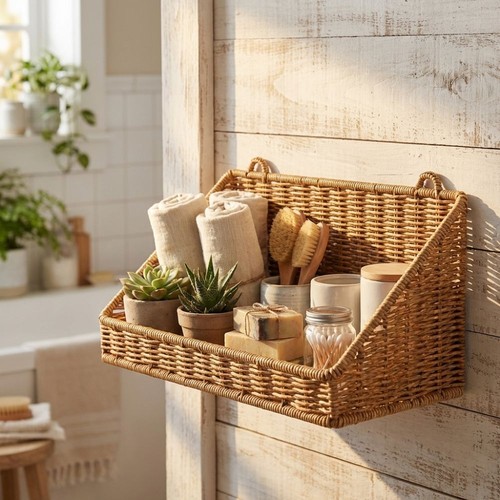 Wall storage baskets mitation - baskets,