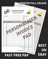 A4 Invoice Pad BUSINESS