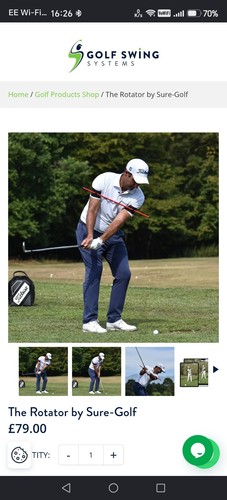 Sure golf the - rotator,