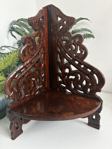 Small vintage ornate carved - small,