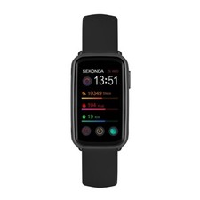 Sekonda Fitness Tracker Smart Watch Black RRP £39.99 Model 30171