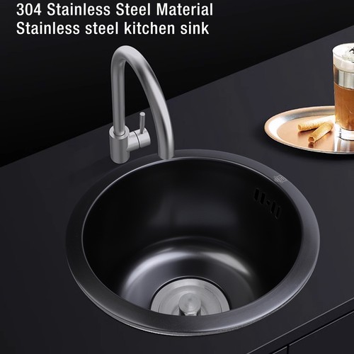 Black kitchen sink 304 - black,