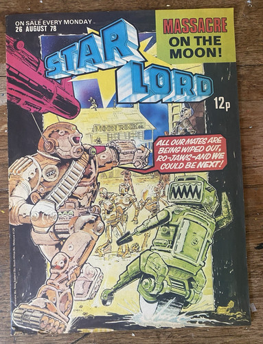 Starlord comic book aug - comic,