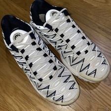 nike tn air white Black size