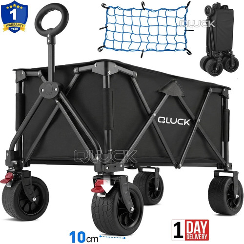 Foldable camping trolley 200l - camping,
