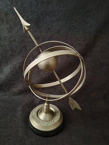 Vintage armillary sundial - vintage,