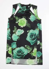 Shakuhachi Womens Black Polyester Blend Size 10