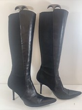 DOLCE GABBANA Black Leather