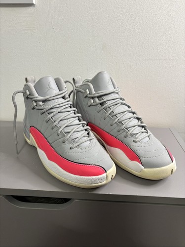 Nike air jordan grey pink - 12,