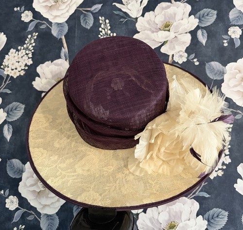 Jacques vert formal hat - jacques, cream