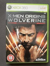 Xbox 360 X-Men Origins Wolverine Uncaged Edition Complete with Manual