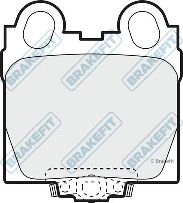Apec blue rear - blue, pad