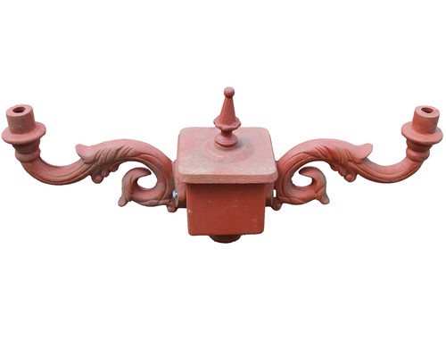 Cast iron double - cast, post