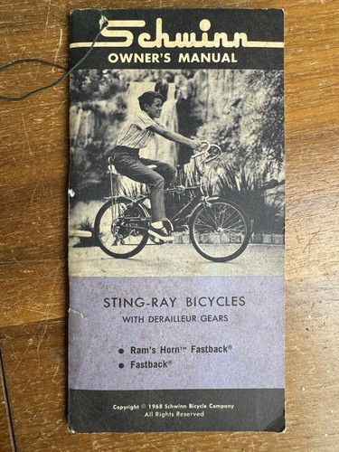 1968 schwinn stingray owner - schwinn,