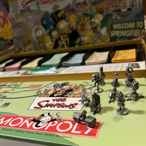 The simpsons monopoly complete - the,