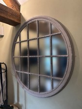 Large Round Rustic Window