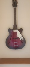  60`s Egmond Rosetti Lucky Star RARE REDBURST with original pickup Working order