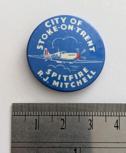Vintage badge city stoke - , of