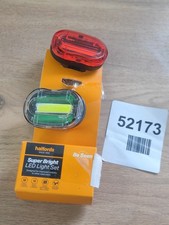 Halfords Super Bright LED Light Set for bicycle/bike