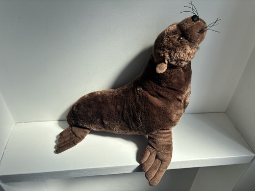 Ravensden sea lion brown plush - sea,