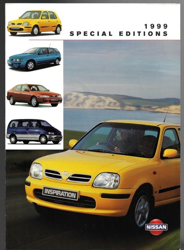 Nissan limited editions 1999 - limited,