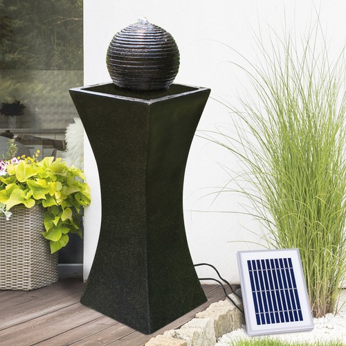 Solar garden water - water, feature