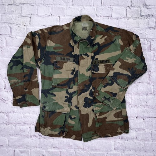 Vintage woodland camouflage - woodland, us