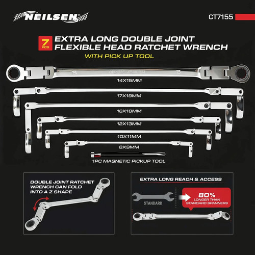 7pc 8mm 19mm double - 7pc, to