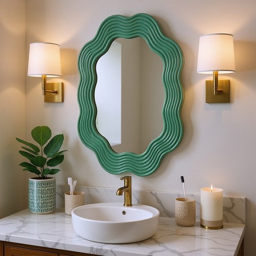 90cm irregular wavy wall - 90cm,