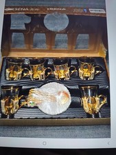 ,SENA" SET OF 6 TURKISH TEA