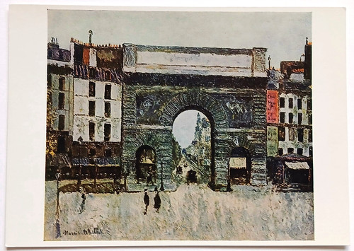 Maurice utrillo porte saint - maurice,
