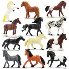 Toymany 12PCS Horse Figurines