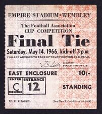 1966 FA Cup Final EVERTON v SHEFFIELD WEDNESDAY *VG Condition Ticket*