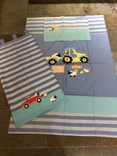 NEXT Boys Farm Animals & Tractor Single Duvet Set & Curtains
