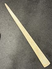 Swordfish Bill Real Marlin Bone Carved Handmade Antique Ethnical Indian 68cm
