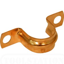 Copper Saddle Clip Brackets