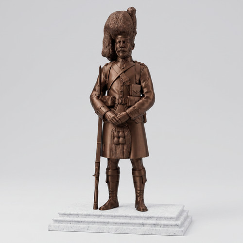 The black watch soldier statue - the,