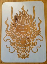 A4 CHINESE DRAGON FACE