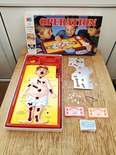 Vintage games operation - vintage, mb