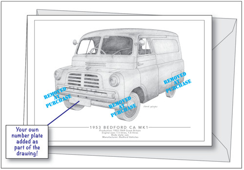 Bedford mk1 personalised - bedford,