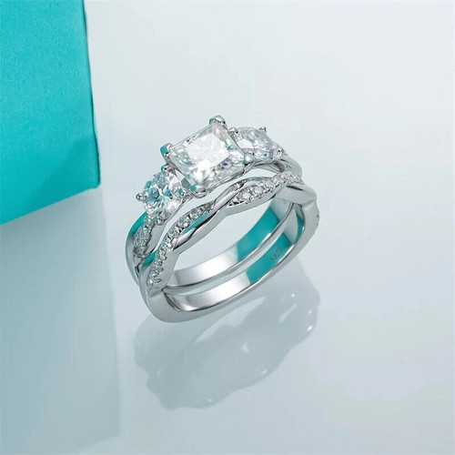 50ctw princess moissanite - 2.50ctw,