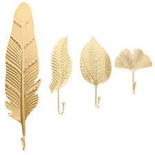  4 Pcss Modern Coat Hooks Wall