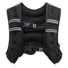 ZELUS Weighted Vest for Strength Training, 11kg Exercise Equipment for Home Gym