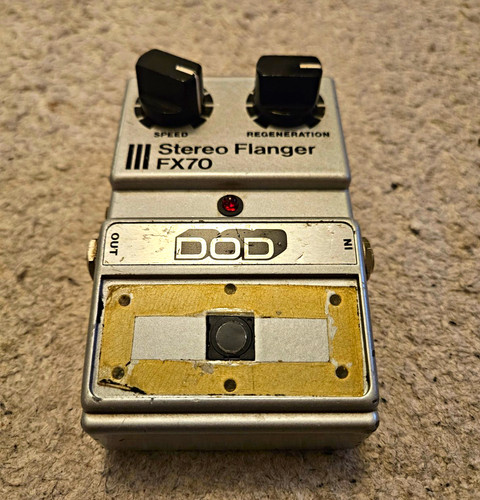 Dod fx70 stereo - dod, flanger