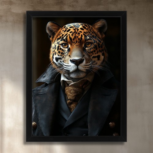 Jaguar victorian attire - in,