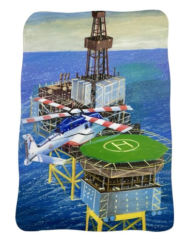 Oil rig magnet - rig,