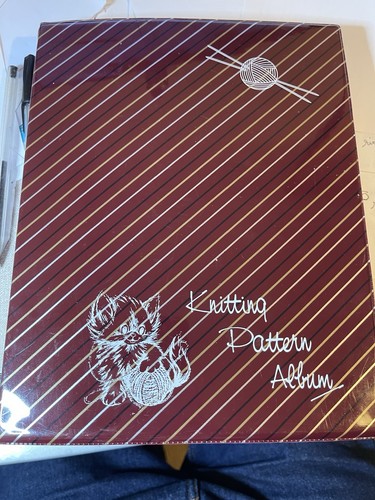 Vintage knitting patterns file - patterns,