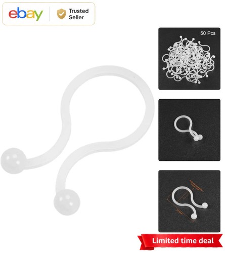 50pcs white nylon twist - 50pcs,